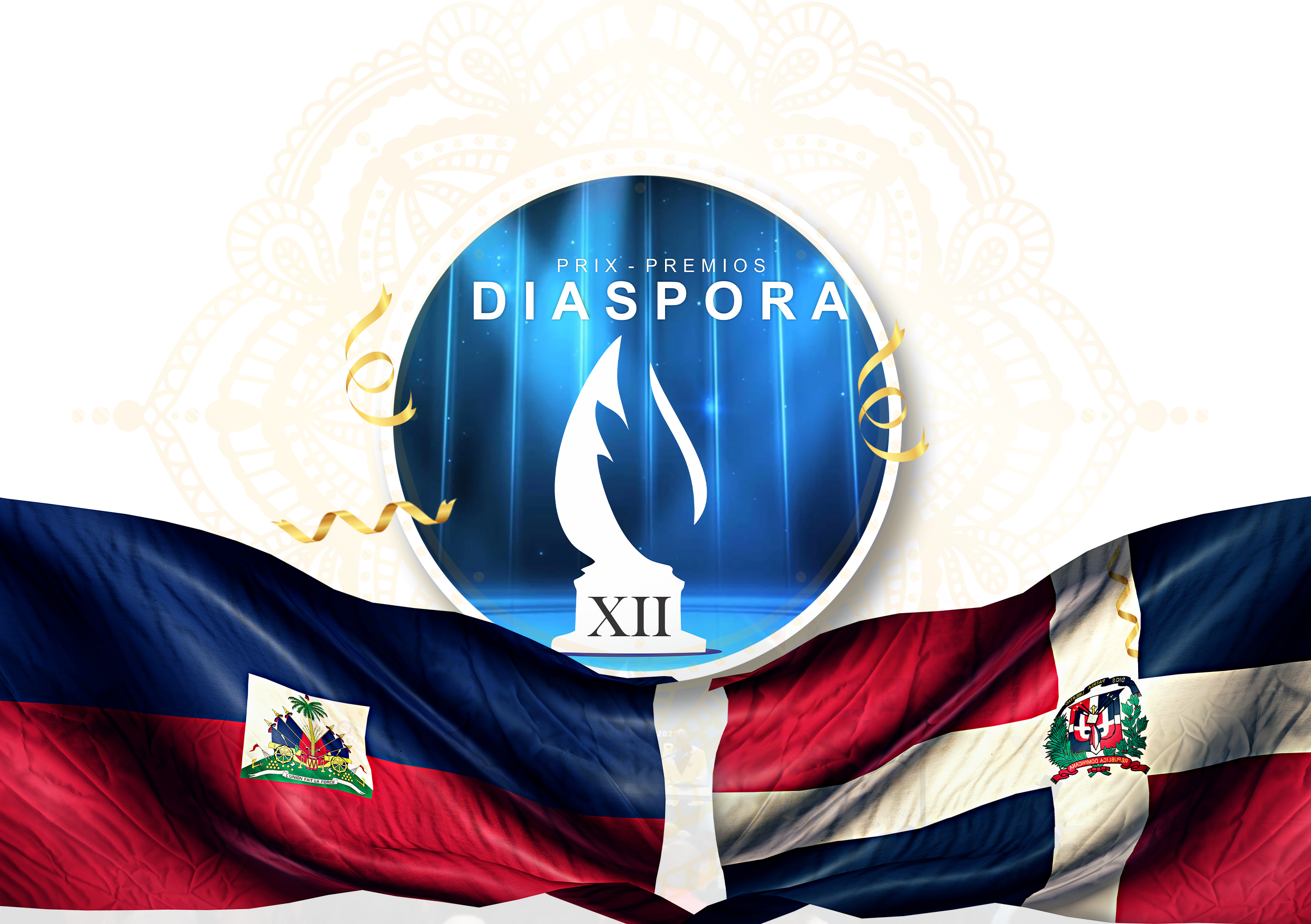 logo with both flags